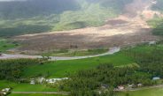 Landslide in Montania